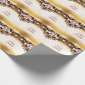 Papier Cadeau Papier d'enveloppement de bonbons au chocolat (Coin)