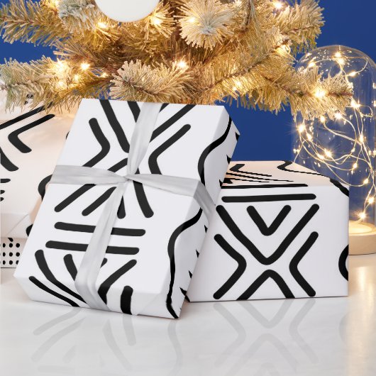 Papier Cadeau Papier d'enveloppement de boue africain (Vacances)