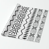 Papier Cadeau Papier d'enveloppement de boue africain (Déroulé)