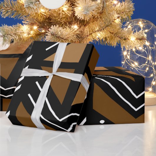 Papier Cadeau Papier d'enveloppement de boue africain (Vacances)