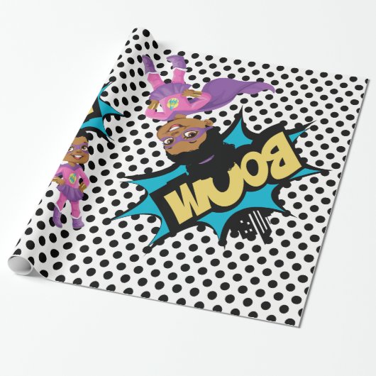 Papier Cadeau Papier d'enveloppement de Brooke (Déroulé)