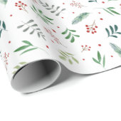 Papier Cadeau Papier d'enveloppement de cadeaux rustique Feuille (Coin rond)