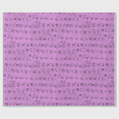Papier Cadeau Papier d'enveloppement de calligraphie asiatique d (Plat)