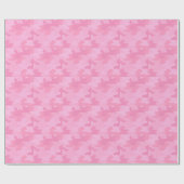 Papier Cadeau Papier d'enveloppement de camouflage rose (Plat)