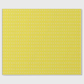 Papier Cadeau Papier d'enveloppement de canard jaune mignon (Plat)
