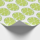 Papier Cadeau Papier d'enveloppement de citron vert (Coin)