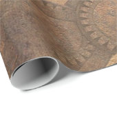 Papier Cadeau Papier d'enveloppement de cochons en vapeur (Coin rond)