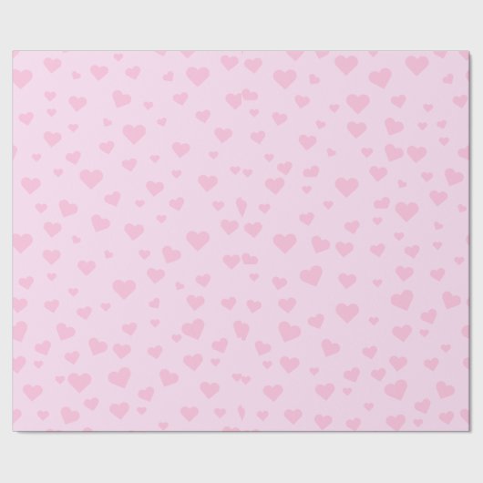 Papier Cadeau Papier d'enveloppement de coeur rose (Couture)