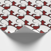 Papier Cadeau Papier d'enveloppement de conception d'éléphant bl (Coin)