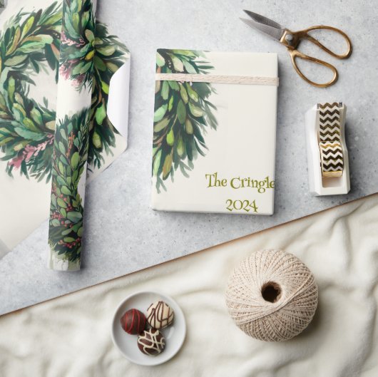 Papier Cadeau Papier d'enveloppement de couronne (Artisanat)