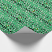 Papier Cadeau Papier d'enveloppement de courroie de vacances Cam (Coin)