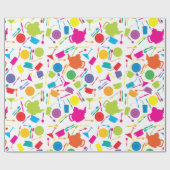 Papier Cadeau Papier d'enveloppement de cuisine (Plat)