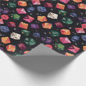 Papier Cadeau Papier d'enveloppement de dés d'arcane Arrière - p (Coin)