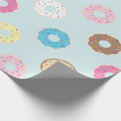 Papier Cadeau Papier d'enveloppement de Donut (Coin)