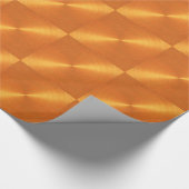 Papier Cadeau Papier d'enveloppement de feuilles d'orange (Coin)