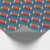 Papier Cadeau Papier d'enveloppement de football (Coin)