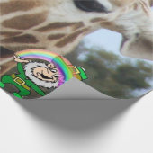 Papier Cadeau Papier d'enveloppement de girafe (Coin)