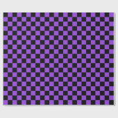 Papier Cadeau Papier d'enveloppement de grands chèques en noir e (Plat)