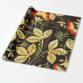 Papier Cadeau Papier d'enveloppement de hohlome russe (Déroulé)