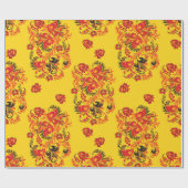 Papier Cadeau Papier d'enveloppement de hohlome russe (Plat)