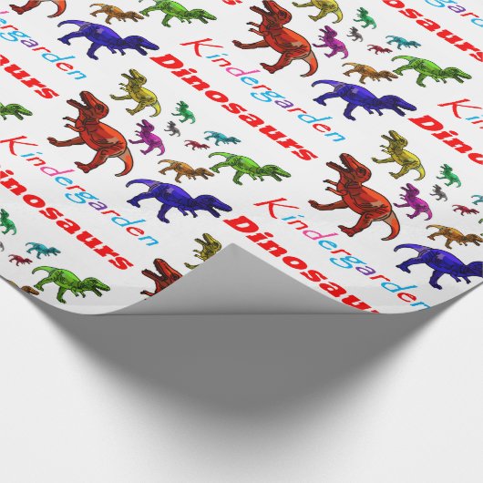 Papier Cadeau Papier d'enveloppement de jardin d'enfants (Coin)