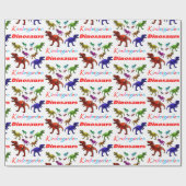 Papier Cadeau Papier d'enveloppement de jardin d'enfants (Plat)