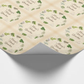 Papier Cadeau Papier d'enveloppement de jardin d'herbes pour les (Coin)