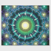 Papier Cadeau Papier d'enveloppement de kaléidoscope (Plat)