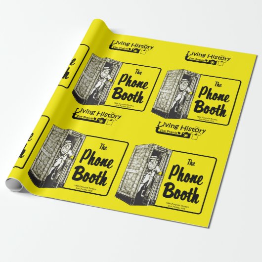 Papier Cadeau Papier d'enveloppement de la barre de téléphone (Déroulé)