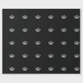 Papier Cadeau Papier d'enveloppement de la couronne de Pageant (Plat)