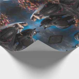 Papier Cadeau Papier d'enveloppement de la faune et de la nature