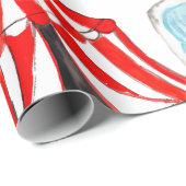 Papier Cadeau Papier d'enveloppement de la fête des enfants du C (Coin rond)