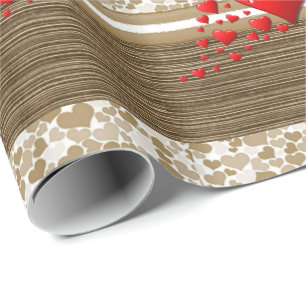 Papier Cadeau Papier d'enveloppement de la fête des mères