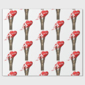 Papier Cadeau Papier d'enveloppement de la fête des mères (Plat)