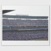 Papier Cadeau Papier d'enveloppement de la foule du stade (Plat)