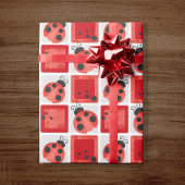 Papier Cadeau Papier d'enveloppement de la partie Ladybug de l'a