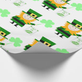 Papier Cadeau Papier d'enveloppement de la Saint-Patrick (Coin)