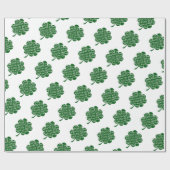 Papier Cadeau Papier d'enveloppement de la Saint-Patrick (Plat)