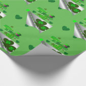 Papier Cadeau Papier d'enveloppement de la Saint-Patrick (Coin)