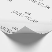 Papier Cadeau Papier d'enveloppement de l'Aïd Moubarak (Coin)