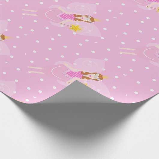 Papier Cadeau Papier d'enveloppement de laiton rose (Coin)