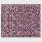 Papier Cadeau Papier d'enveloppement de léopard dans la jungle s (Plat)