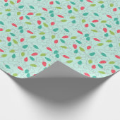 Papier Cadeau Papier d'enveloppement de lumière joyeuse et brill (Coin)