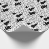 Papier Cadeau Papier d'enveloppement de lune (Coin)