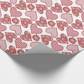 Papier Cadeau Papier d'enveloppement de luxe : Coeurs et Valenti (Coin)