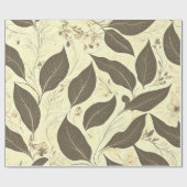 Papier Cadeau Papier d'enveloppement de luxe pour feuilles éléga (Plat)