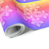 Papier Cadeau Papier d'enveloppement de matière 3D pour design n (Coin rond)