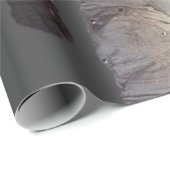 Papier Cadeau Papier d'enveloppement de matte de l'astronaute de (Coin rond)