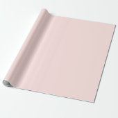 Papier Cadeau Papier d'enveloppement de matte Rose (Déroulé)