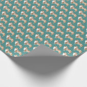 Papier Cadeau Papier d'enveloppement de merle rouge berger austr (Coin)